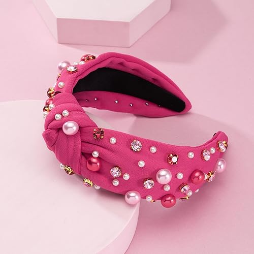 Miniatura 7 de Diadema anudada con diamantes de imitación  Diadema de calabaza adornada con fantasmas mixtos para mujer, accesorios de banda ancha para el cabello,