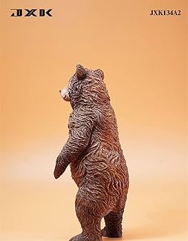 ヒグマ商品 Amazon | JXK 1/6 サイズ ヒグマ 動物 フィギュア プラモデル
