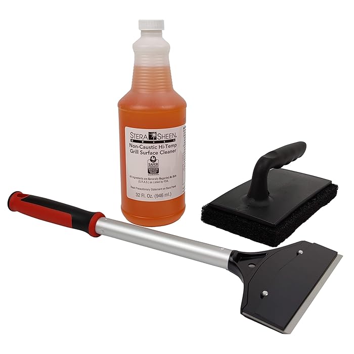Buy The FryOilSaver Co. Griddle Cleaning Kit Grill Cleaner Liquid