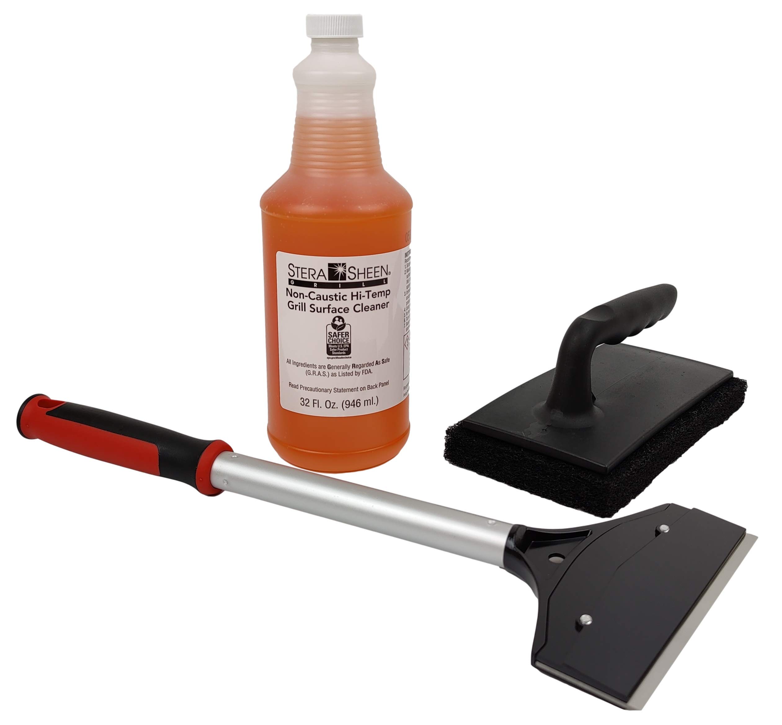 Buy The FryOilSaver Co. Griddle Cleaning Kit Grill Cleaner Liquid