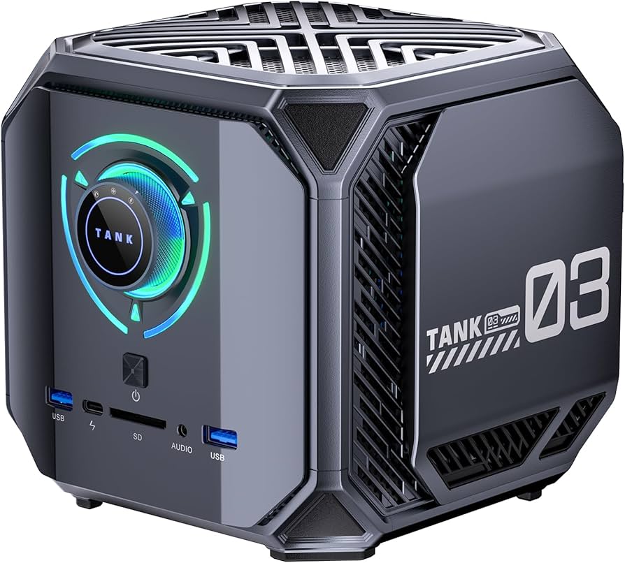 ACEMAGIC Tank03 Gaming Mini PC,Intel i9-12900H (14C/20T, Fino a