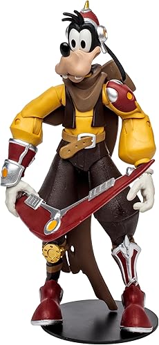 Miniatura 7 de McFarlane Toys - Disney Mirrorverse Genie Scrooge McDuck de 5 pulgadas y Goofy 7 pulgadas, figura de acción 3 unidades, etiqueta dorada, exclusiva