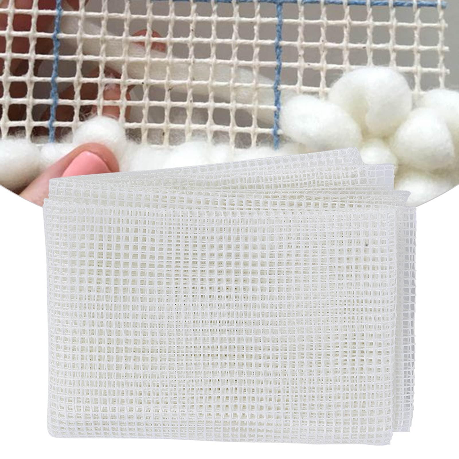 Household DIY Knitting Mesh Cloth for Making Custom Pillows, Carpets, and Tapestries - EasytoUse Crocheting Tools Kit, 50x50cm, Home Display (Mesh Cloth 150 * 100cm)