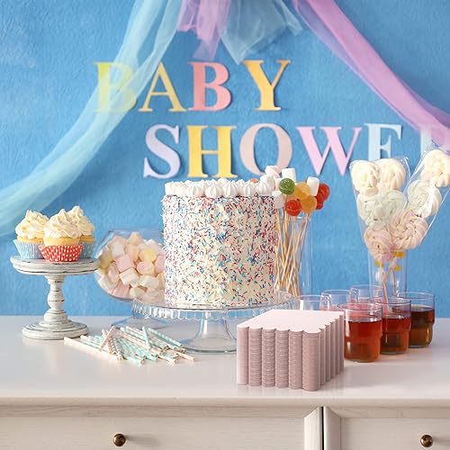 Miniatura 26 de Fuutreo 200 servilletas de cóctel de 2 capas con bordes festoneados plegadas de 5 x 5 pulgadas, desechables para cenas, bodas, fiestas de Verde