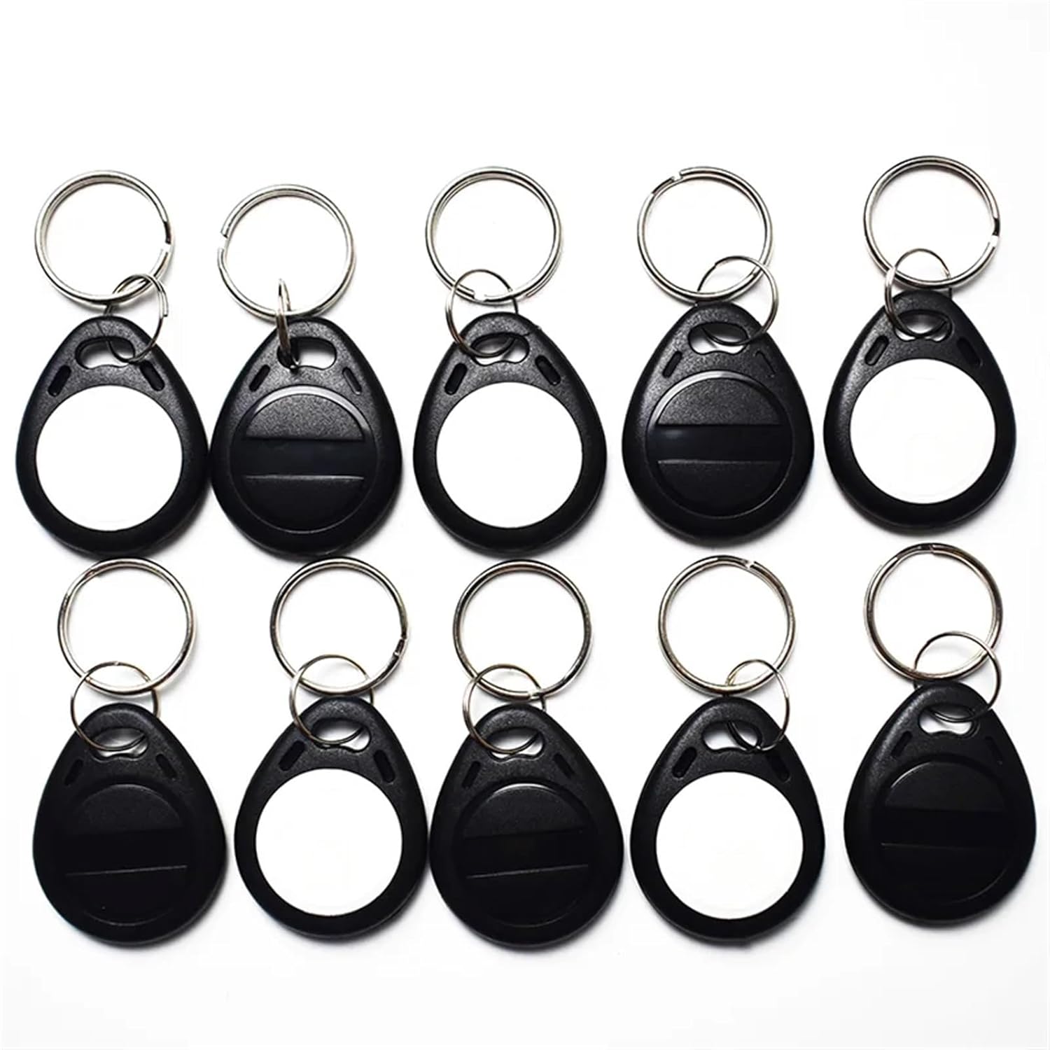 100Pcs/Lot 125KHz EM4305 T5577 RFID Key Fobs Proximity ABS Tags Read and Write Rewritable Duplicator Copier Access Control(Mix)