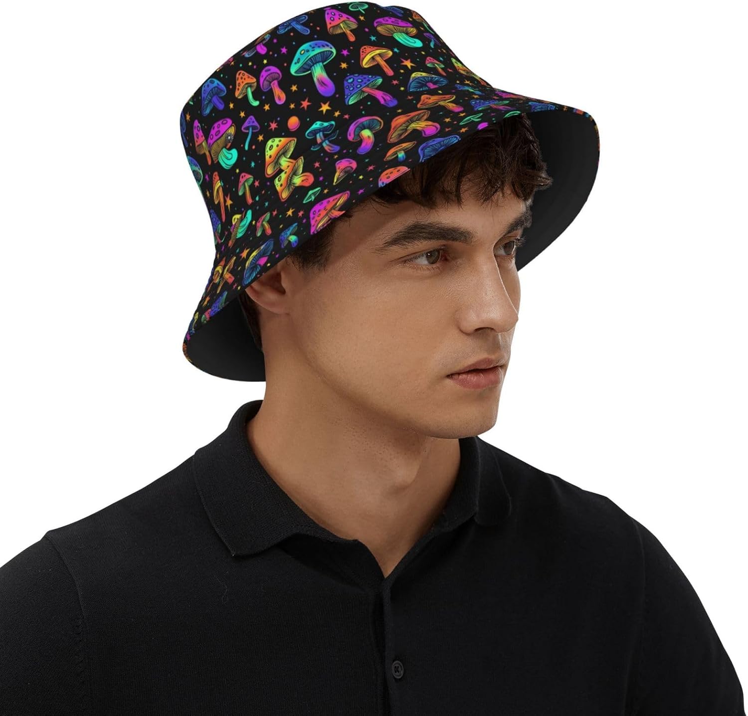 Bucket Hat for Women Men Funny Printing Summer Beach Sun Hat Lightweight Fisherman Travel Hat for Unisex - Image 7