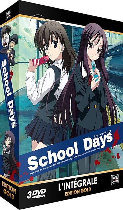 Amazon School Days コンプリート Dvd Box 全12話 Ova1話 330分 スクールデイズ アニメ Dvd Import アニメ