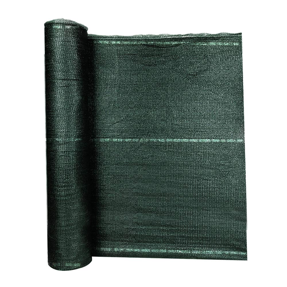 UISEBRT Pannello di Recinzione Protezione Privacy Tessuto HDPE 150 g/m² Antivento Pannello Tennis con Fascette per Giardino, Campo Sportivo, Recinzione a Catena (1.5x10m, Verde)