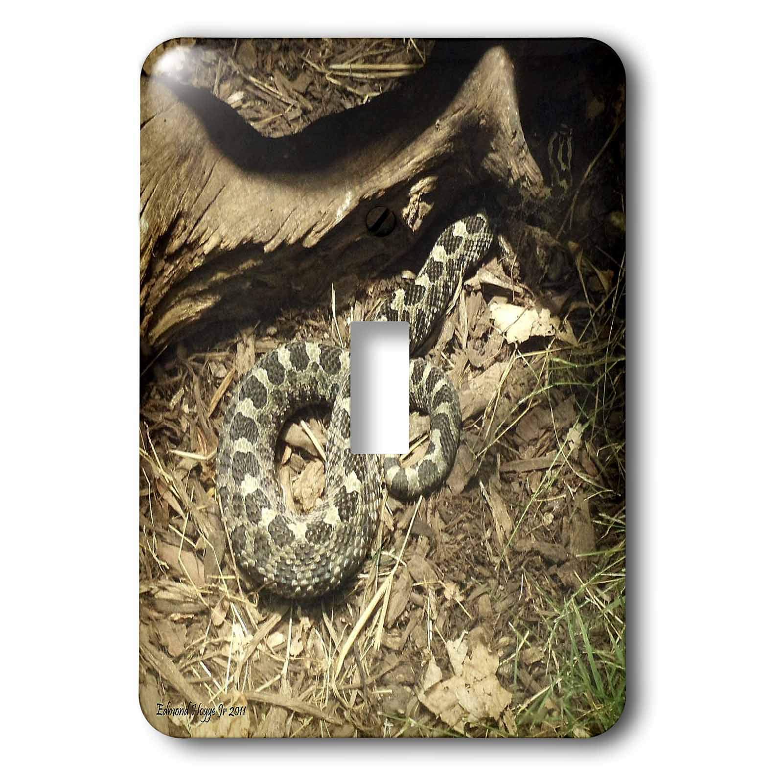 Eastern Massasauga Rattlesnake Finition Interrupteur Luxe 3dRose