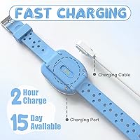 Vista 4 de SKYROKU Reloj de entrenamiento para ir al baño para niños pequeños, bonita forma de inodoro, recordatorios de música y luz, temporizador de cuenta