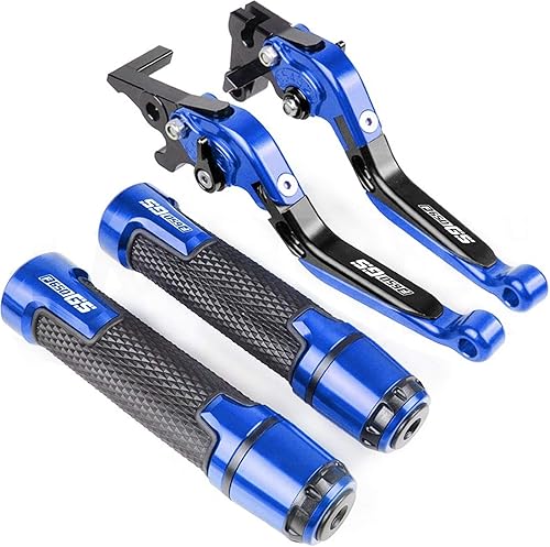 Vista 12 de for BMW F650GS F 650GS 2000 2001 2002 2003 2004 2005 F 650 GS Motorcycle CNC Brake Clutch Lever+22MM Handle Grips Handlebar (Color : 19)