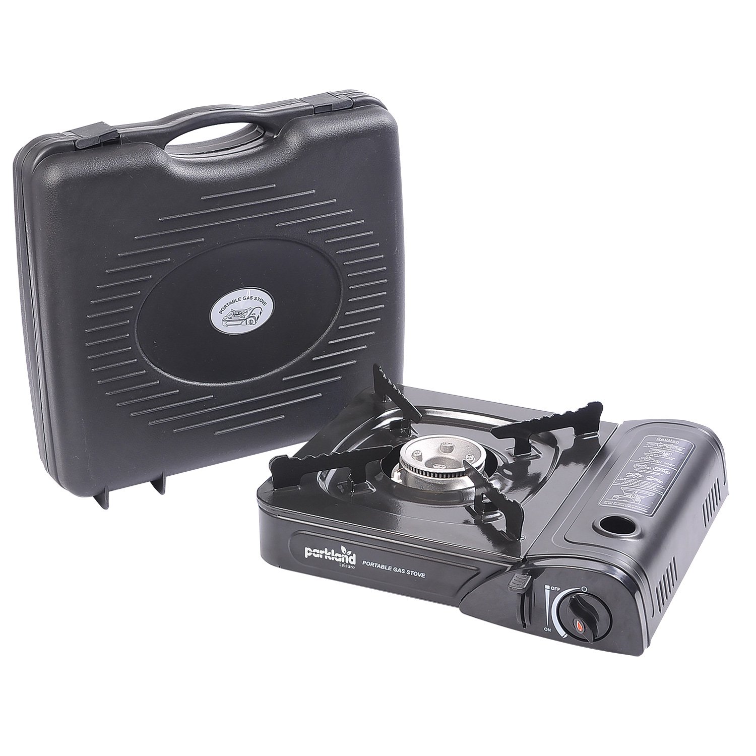 Parkland® Portable Single Burner Hob Camping Gas Stove Cooker