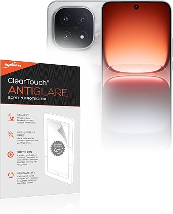 BoxWave Screen Protector Compatible With vivo iQOO 15R - ClearTouch Anti-Glare 2-Pack, Anti-Fingerprint Matte Film Skin
