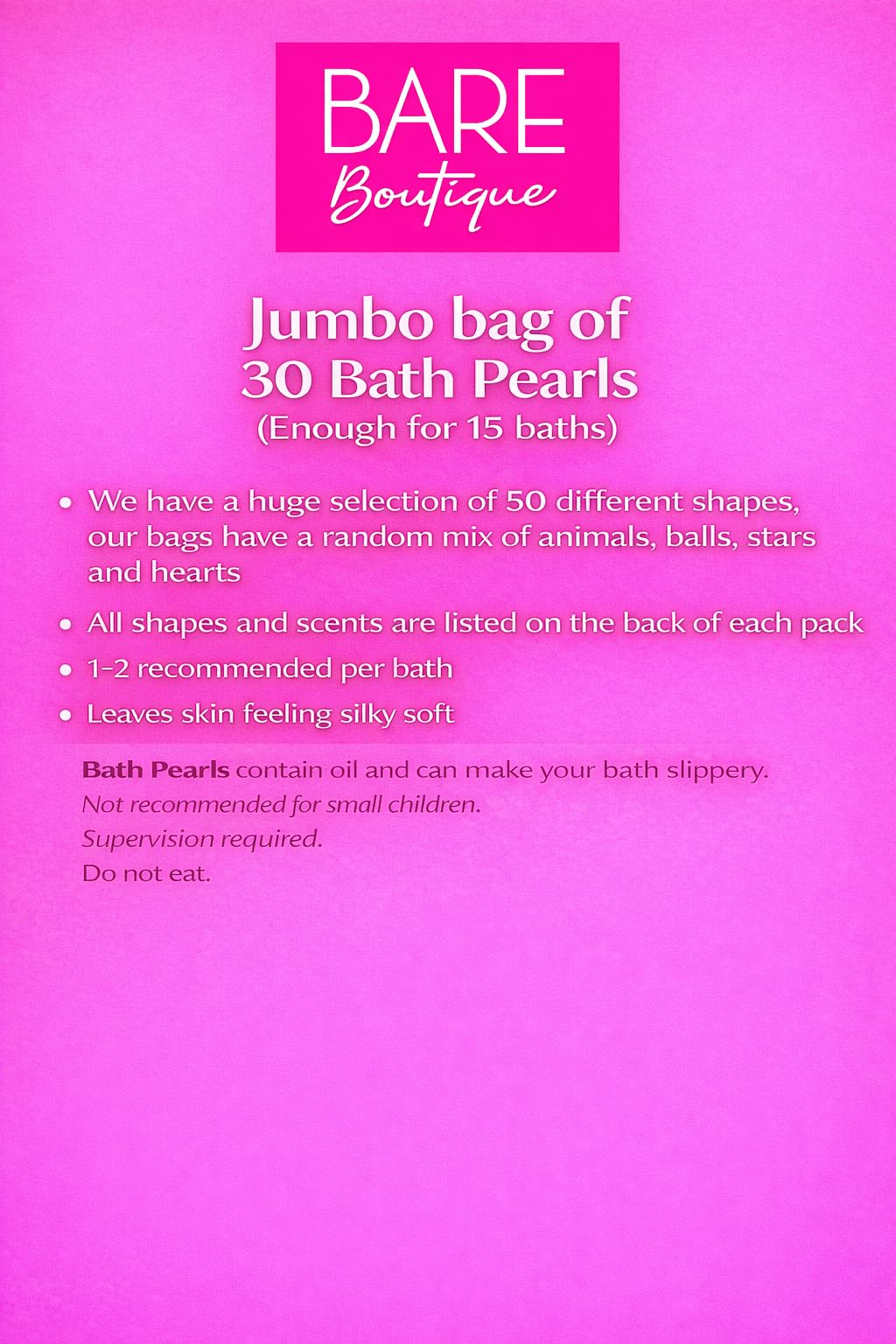 Retro Bath Beads Jumbo Pack of 30. Various Shapes and Scents. Animals, Hearts, Stars, Pearls. Bath Oil Beads. Gift for Mom Gift for Women Birthday Gifts for Women. Bath Pearls. Bath Gift Set.