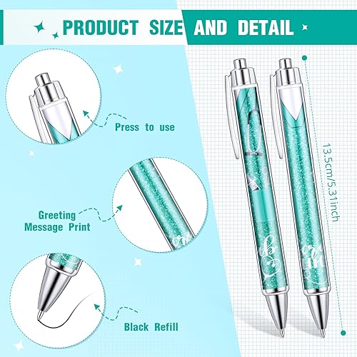 Miniatura 3 de Jetec 50 bolígrafos de enfermera, bolígrafos de enfermería, regalos de enfermera, bolígrafos de punta de bola, divertidos bolígrafos de enfermera,