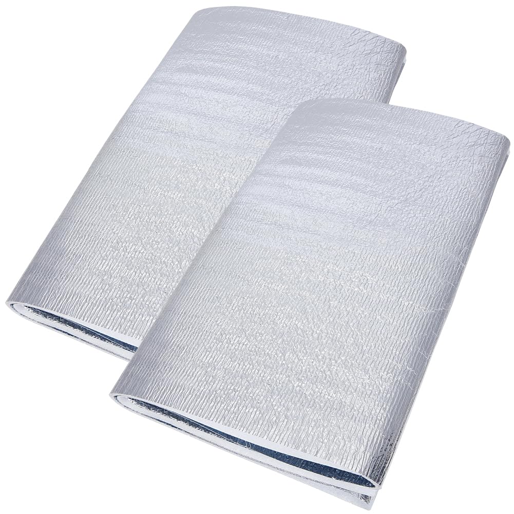GORGECRAFT 2 pezzi 4 m resistente al calore battuta isolante fodera termica
