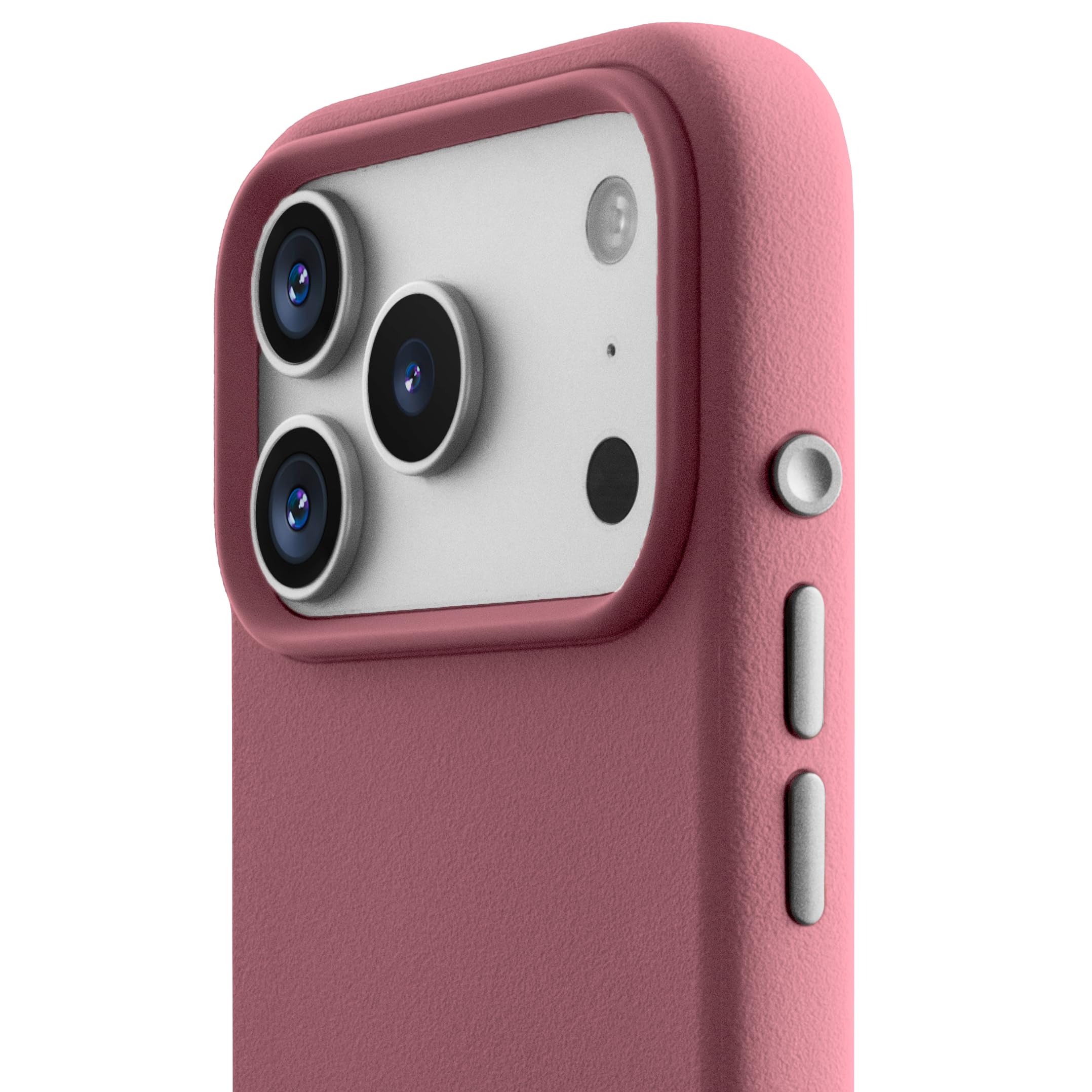 TineeOwl Case for iPhone 17 Pro Max – MagSafe Compatible, Aluminum Buttons, Camera Control & Rounded Action Button, Slim Textured TPU, Minimalist – DuneX Series Navy Blue — view 11