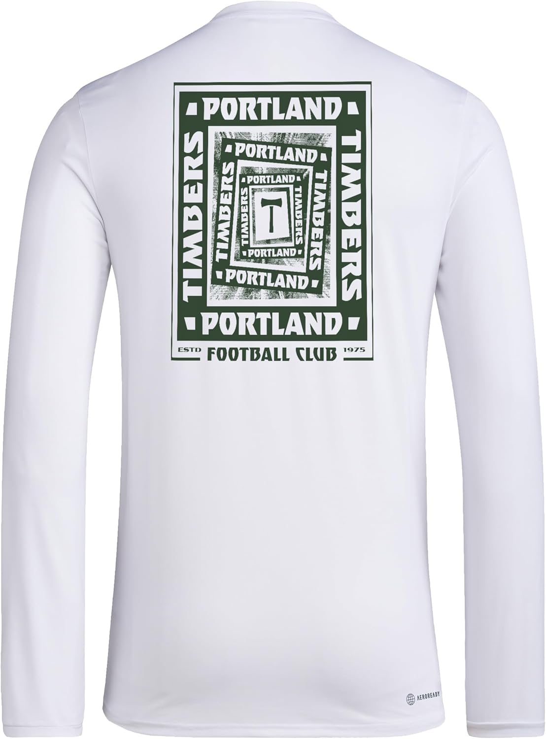 Adidas Mens Portland Timbers Pre-Game Long Sleeve T-Shirt