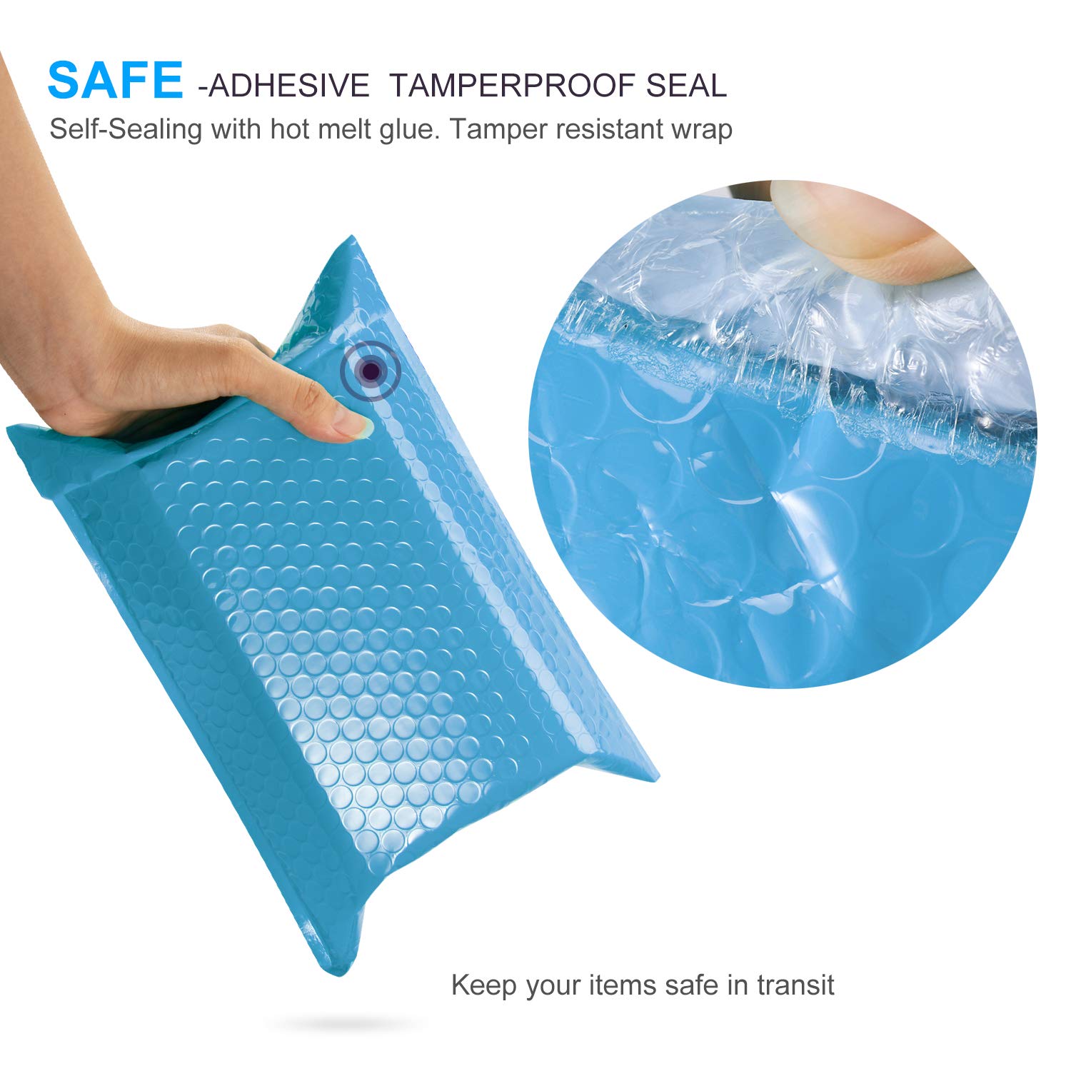 25-Pack Bubble Mailers 9x12 Inch - Padded Shipping Envelopes For Small Business