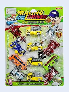 مجموعة سيارات كبيره Racing Cool Driver 12Piece