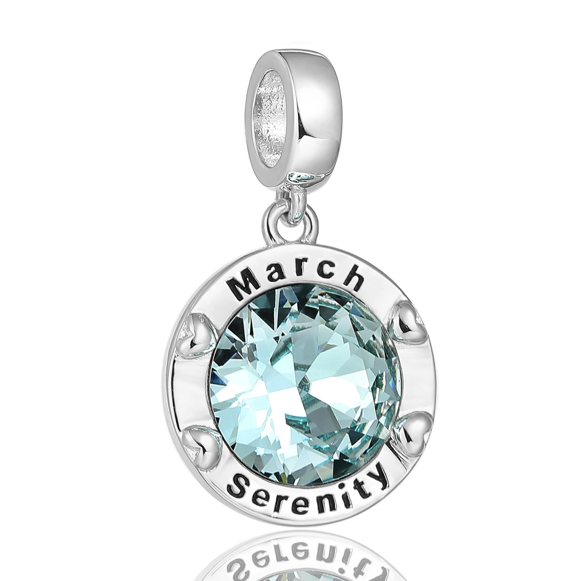 Birthstone Charms for Women Bracelets Birthday Bead Charms fit Pandora Bracelets Jewelry Gifts for Women