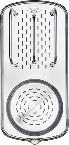 Vista 3 de OXO Good Grips organizador de fregadero de acero inoxidable