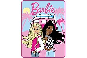 Franco Kids Bedding Super Soft Micro Raschel Throw: The Ultimate Comfort for Barbie Fans