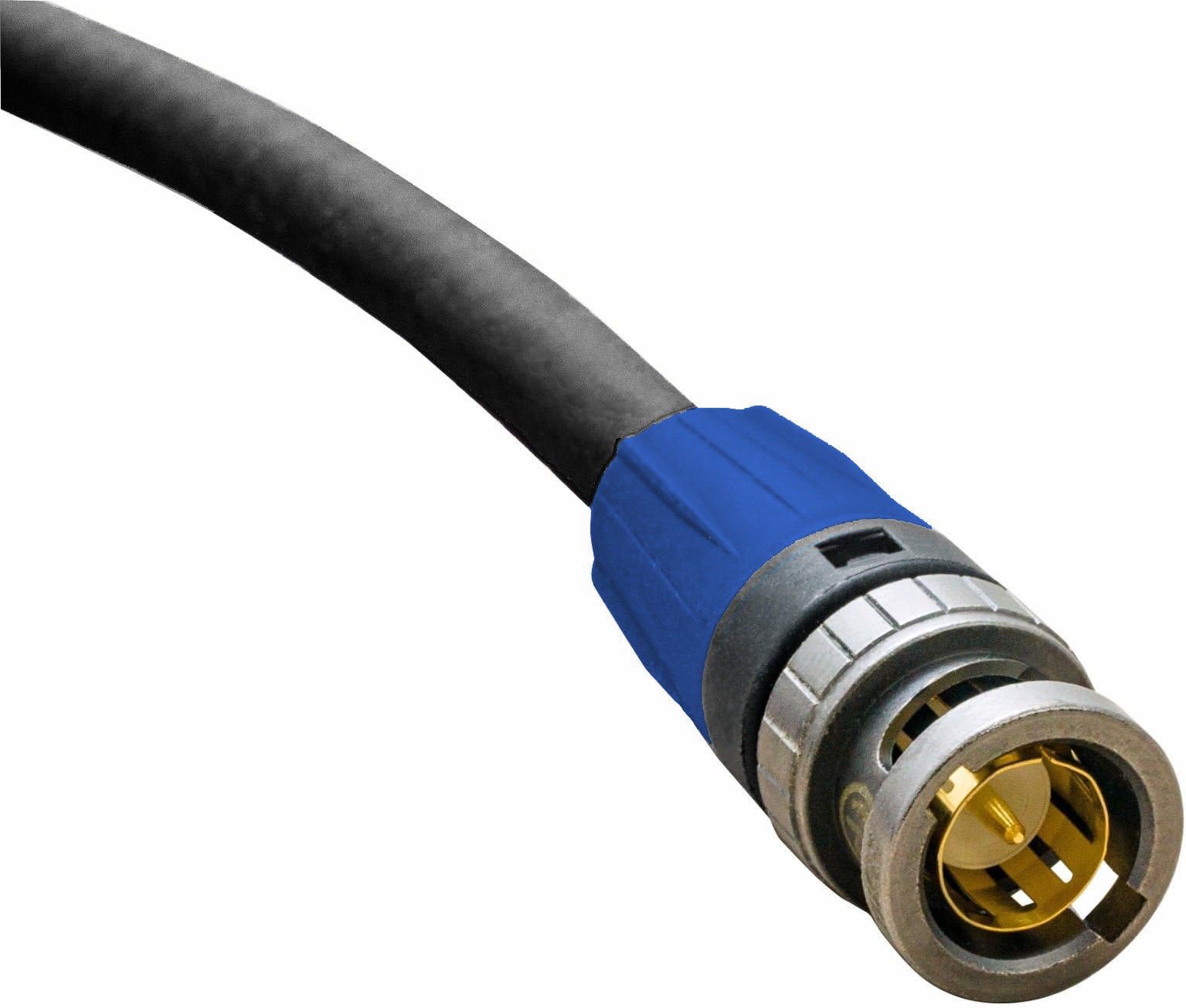 New 12G Ultra HD 8K 4K HD SDI Digital Video Belden 4694R Neutrik NBNC75TU11X UHD Rear Twist BNC plugs, Hand made Cable