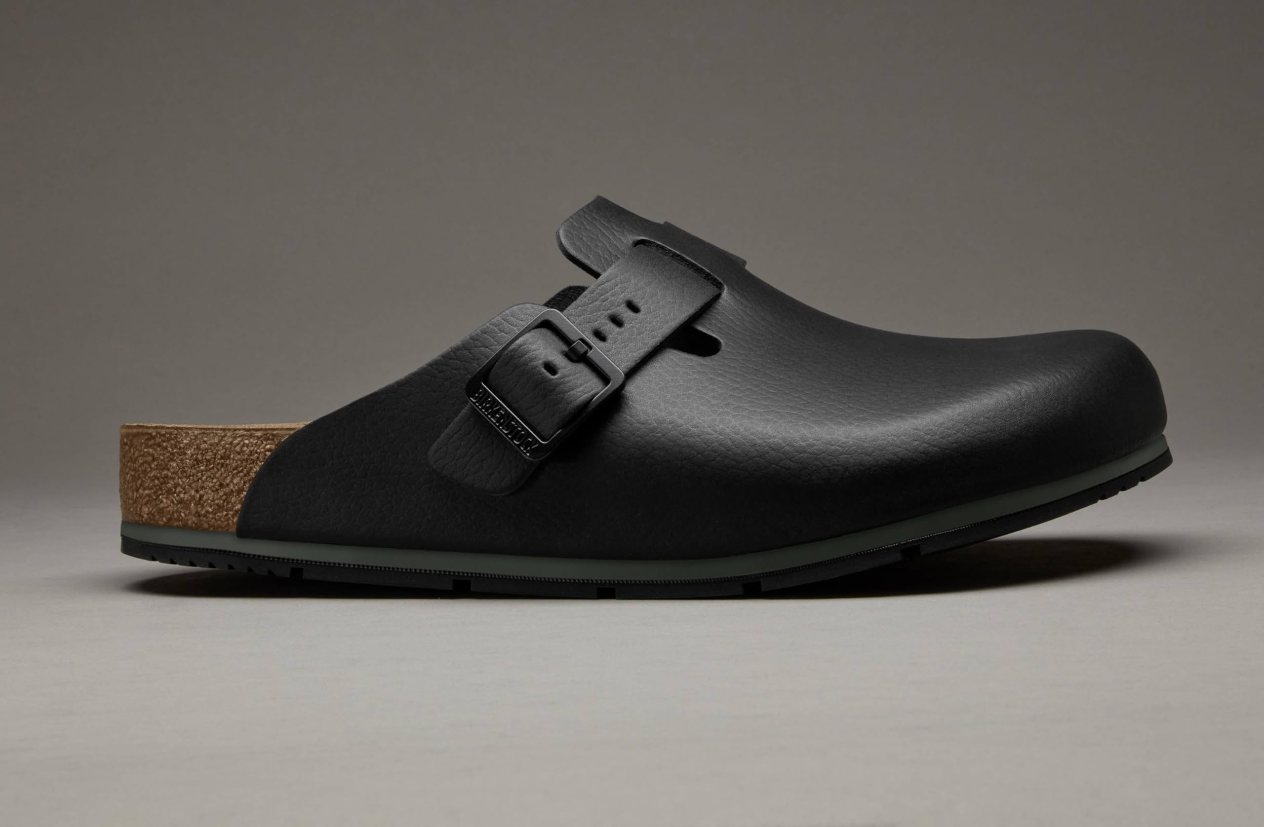 Birkenstock 1026222 Boston Sabot Sughero Narrow Fit Nero