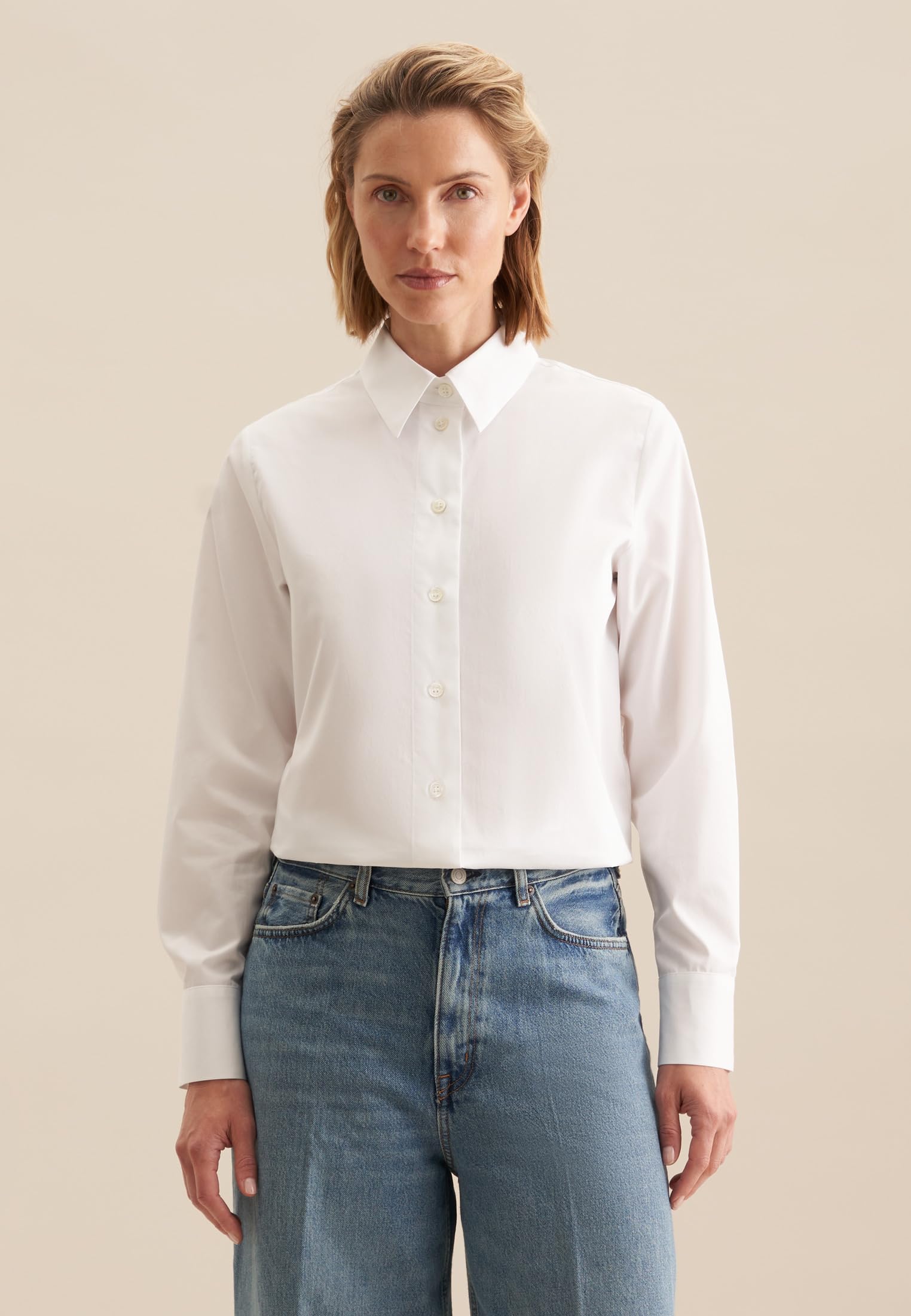 Seidensticker Damen Regular Fit Bluse Bluse