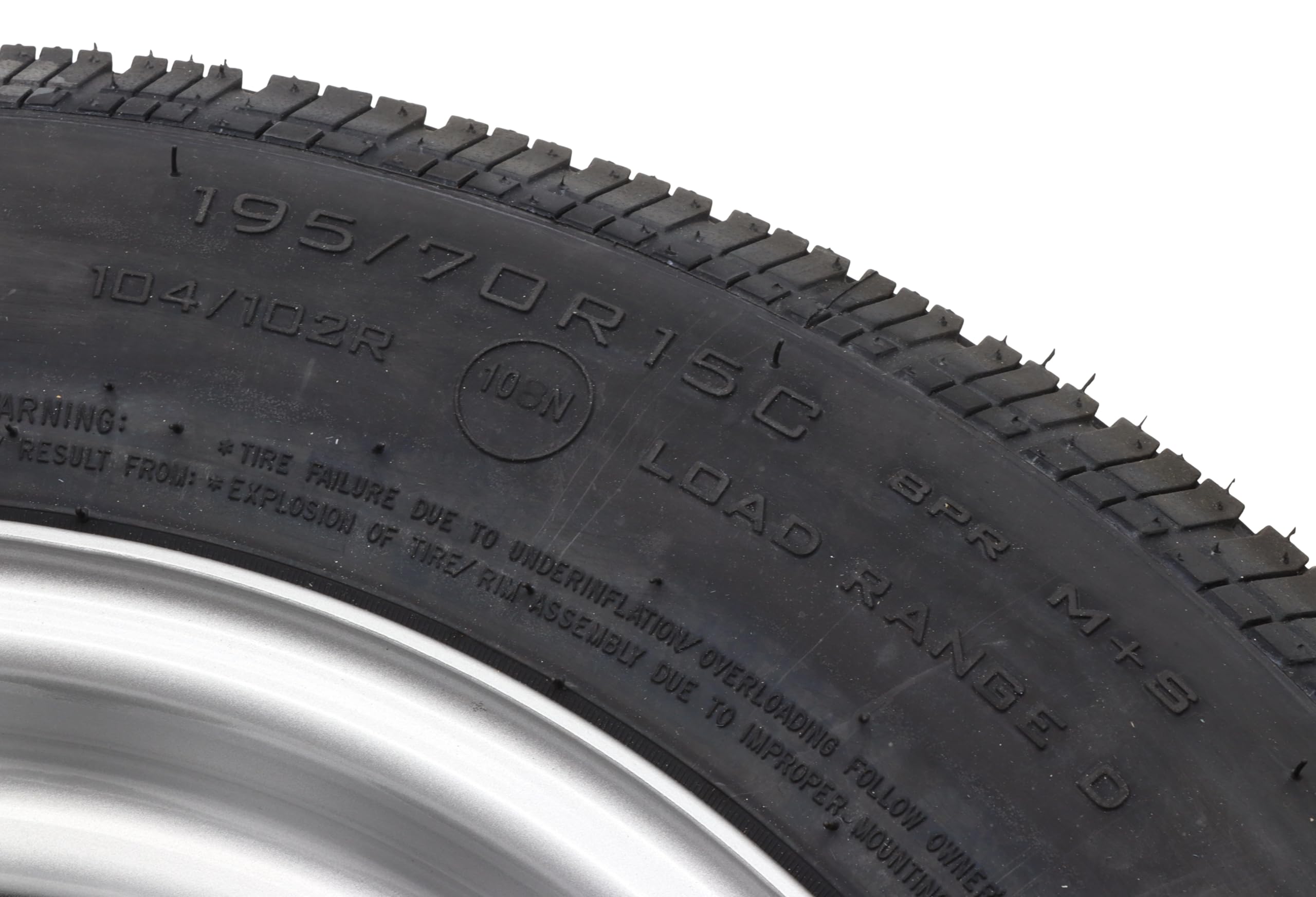 p4U Ruota completa | 195/70R15C 5,5Jx15 112x5 8PR TR603 ET30 - Rimorchio ruota rimorchio, m