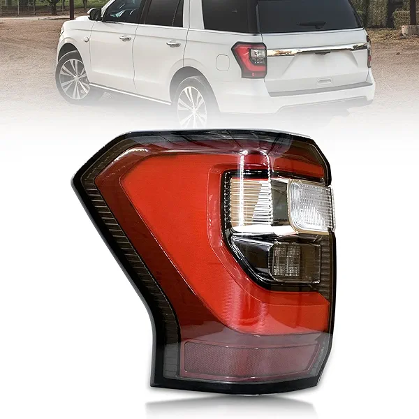 LED Tail Light Assembly Fit For 2018 2019 2020 2021 Ford Expedition Limited/Platinum Rear Brake Lamp Driving Light Replacement For JL1Z-13405-H (Left Driver Side)