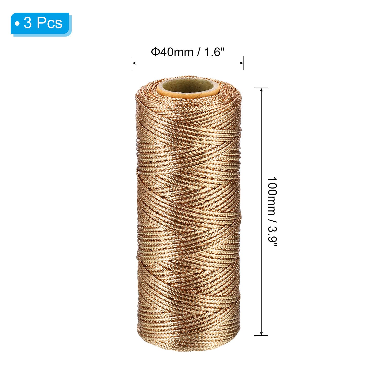 PATIKIL 330 Yards Decorative Metallic Bakers Twine - Image 2