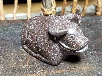 Amazon.co.jp: 蔵くら石製撫牛撫で牛箱付き北野天満宮お土産