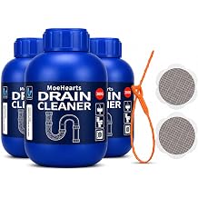 Drain Cleaner for Hair Clog, Controls Odors Sink Cleaner 3PCS