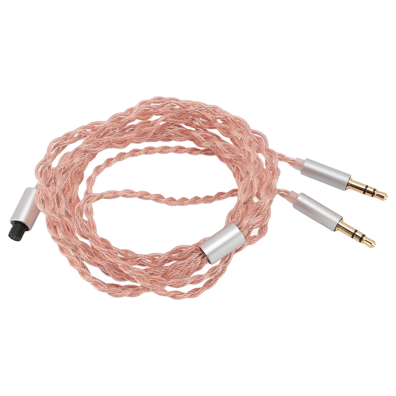 Goshyda Cavo Sdoppiatore per Cuffie, Cavo Sdoppiatore a Y per Microfono, Cavo Sdoppiatore a Y per Cuffie da 49,21 Pollici per Computer Doppio Cavo Adattatore per Cuffie da 3,5 Mm Maschio