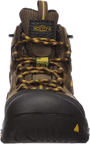 Miniatura 2 de KEEN Utility mens Braddock Mid Height Steel Toe Waterproof Work Boots