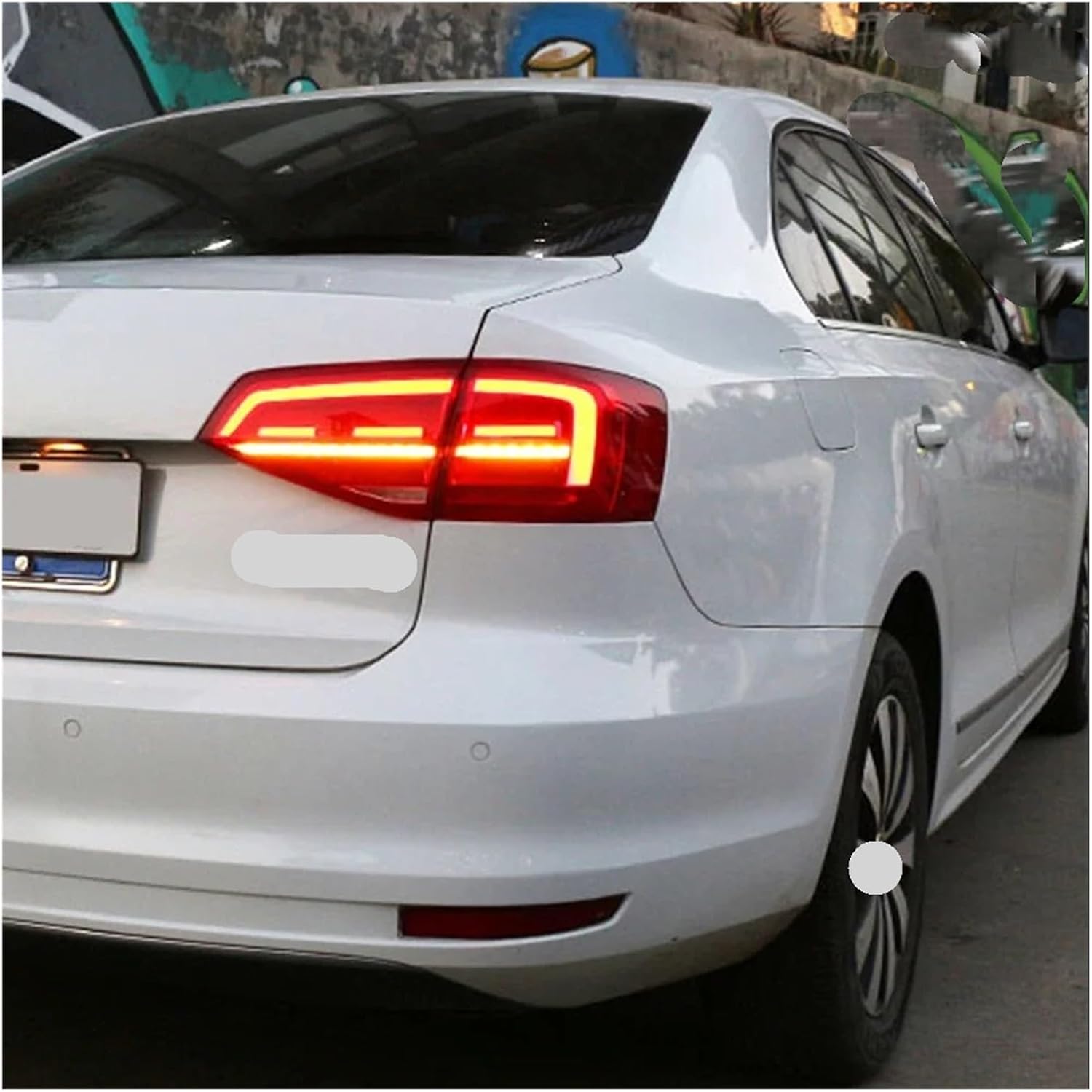 Plug And Play Car Rear Light Assembly Compatible With VW 2015-2018 Jetta Mk6 Sagitar Auto Turn Signal Brake Reverse Fog Tail Lamp Accessory