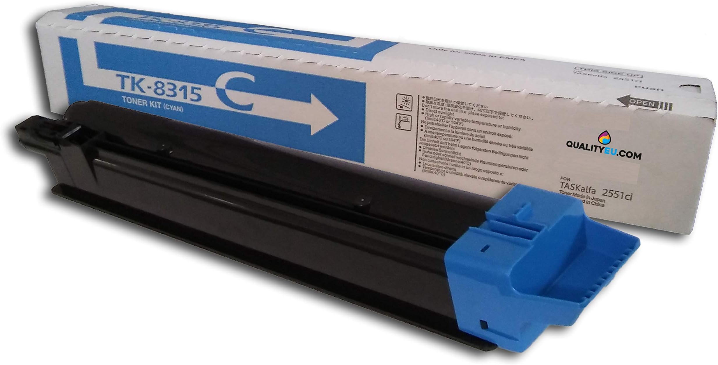 Toner TK-8315 Cyan compatible for Kyocera Taskalfa 2550, Taskalfa 2550CI.