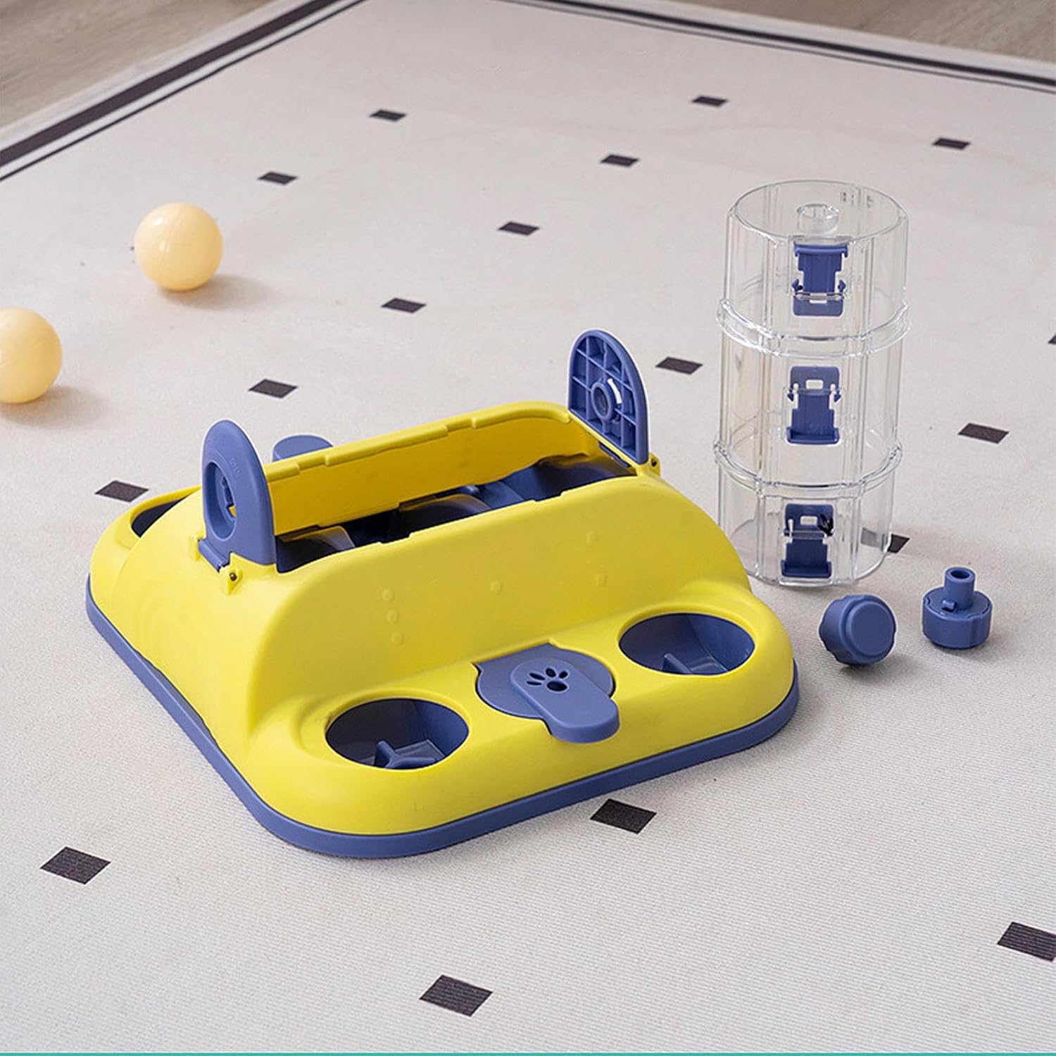 Dog Treat Toy - Funny Slow Feeder Brain Games for Interactive Dog Toys Food Dispenser | Engaging Design for Small Medium Pet Cat Kitten Training Boredom Enrichment Mental Stimulation Busy