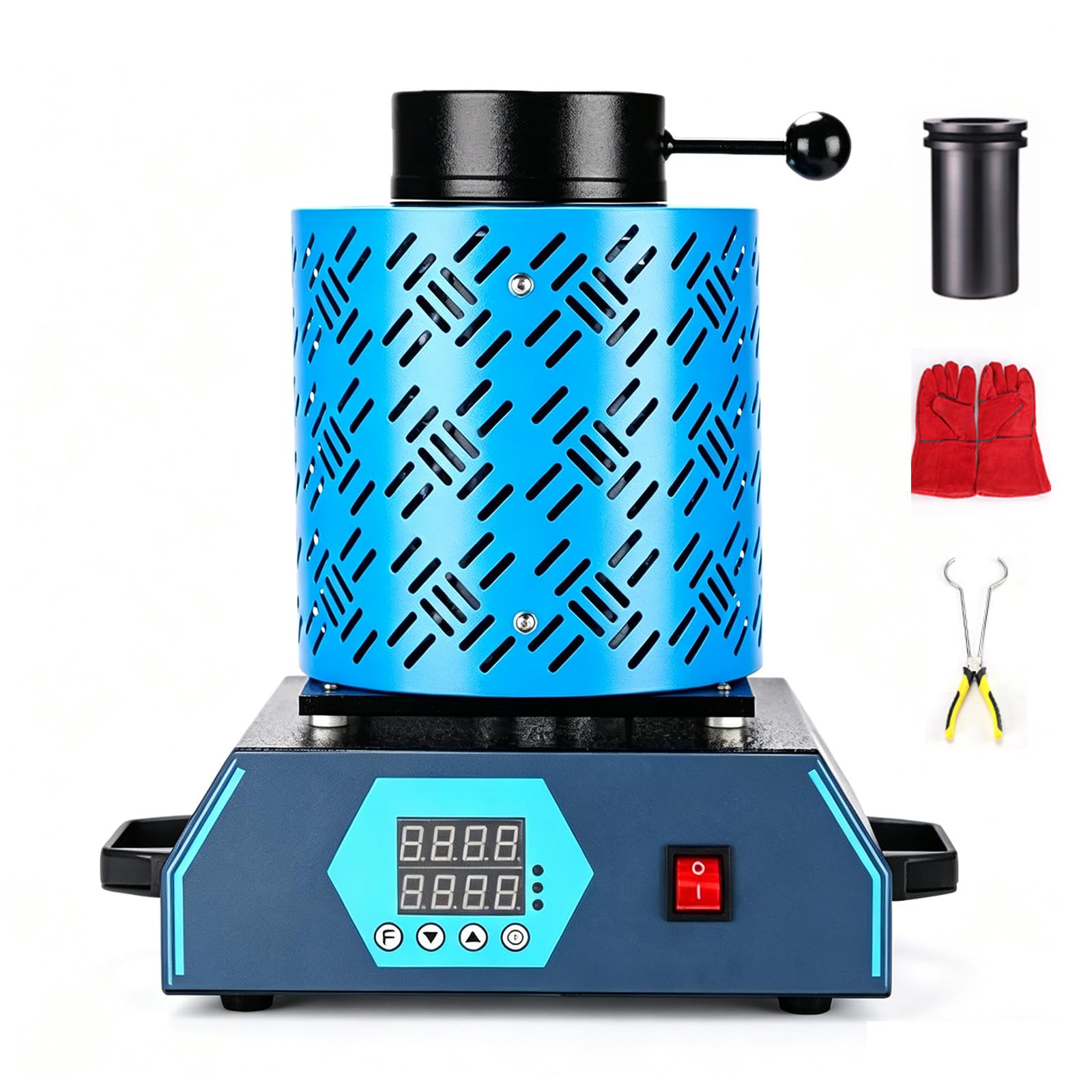 Four de fusion électrique haute température 1150°C pour bijoux 5kg