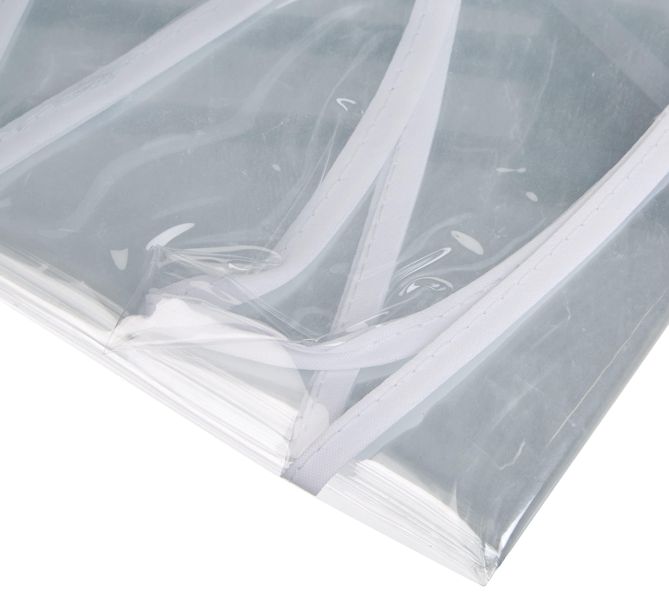Linea decorazione Garden tovaglia PVC bianco 180 cm