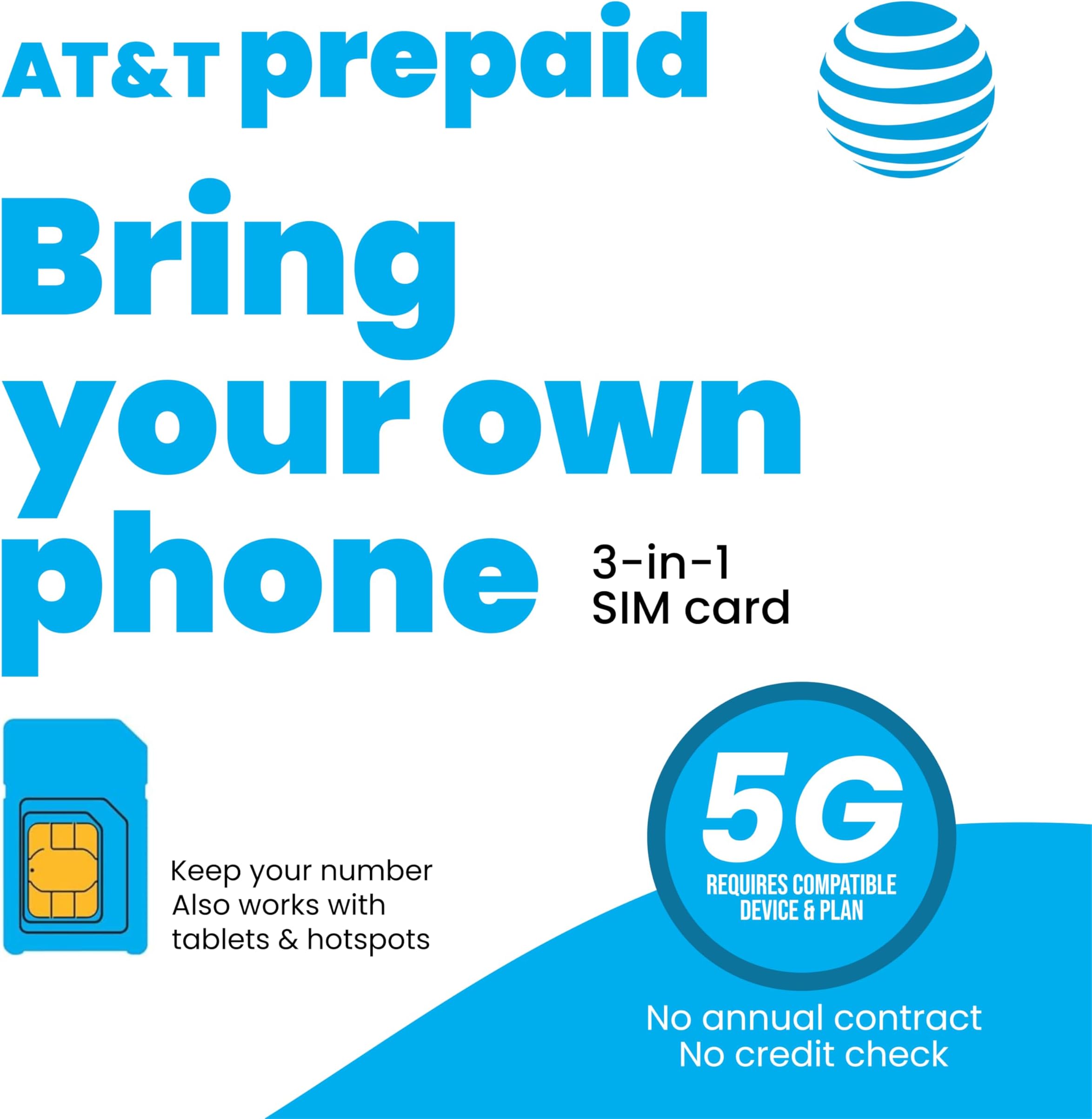 AT&T Prepaid SIM KIT