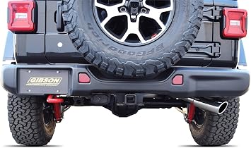 Gibson Performance Exhaust 617308 Cat-Back Single Exhaust System, Stainless, 1 Pack