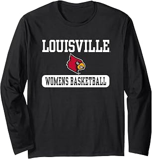 Louisville Cardinals Womens Basketball Officially Licensed Long Sleeve T-Shirt