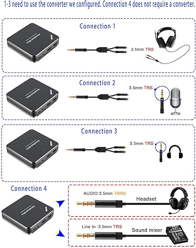 Miniatura 7 de YH - Tarjeta de captura de juegos HDMI transmisión en vivo y grabación en 4K30P o 1080P 120HZ paso de vídeo HDR hasta 240 fps latencia ultrabaja y