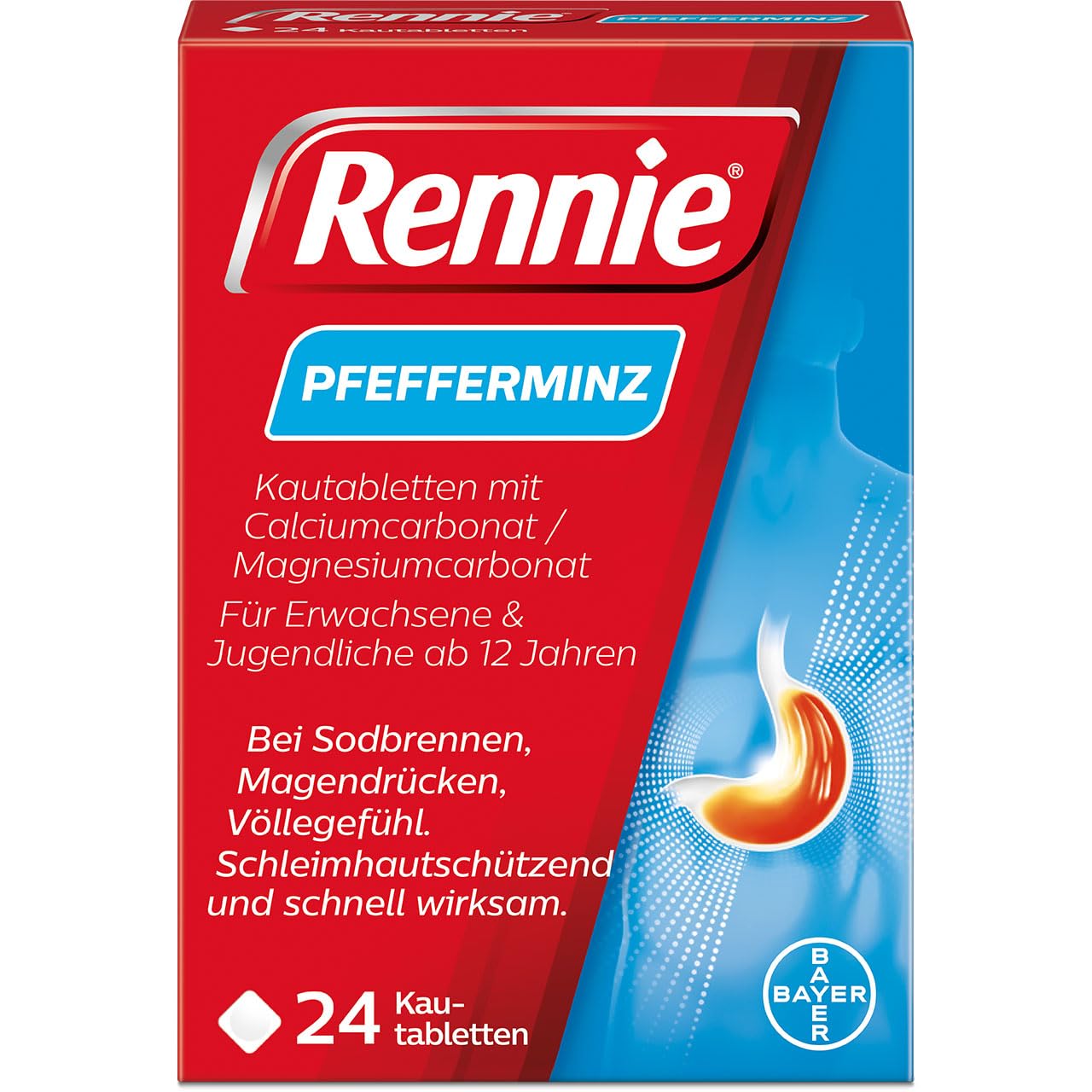 Rennie Pfefferminz Kautabletten