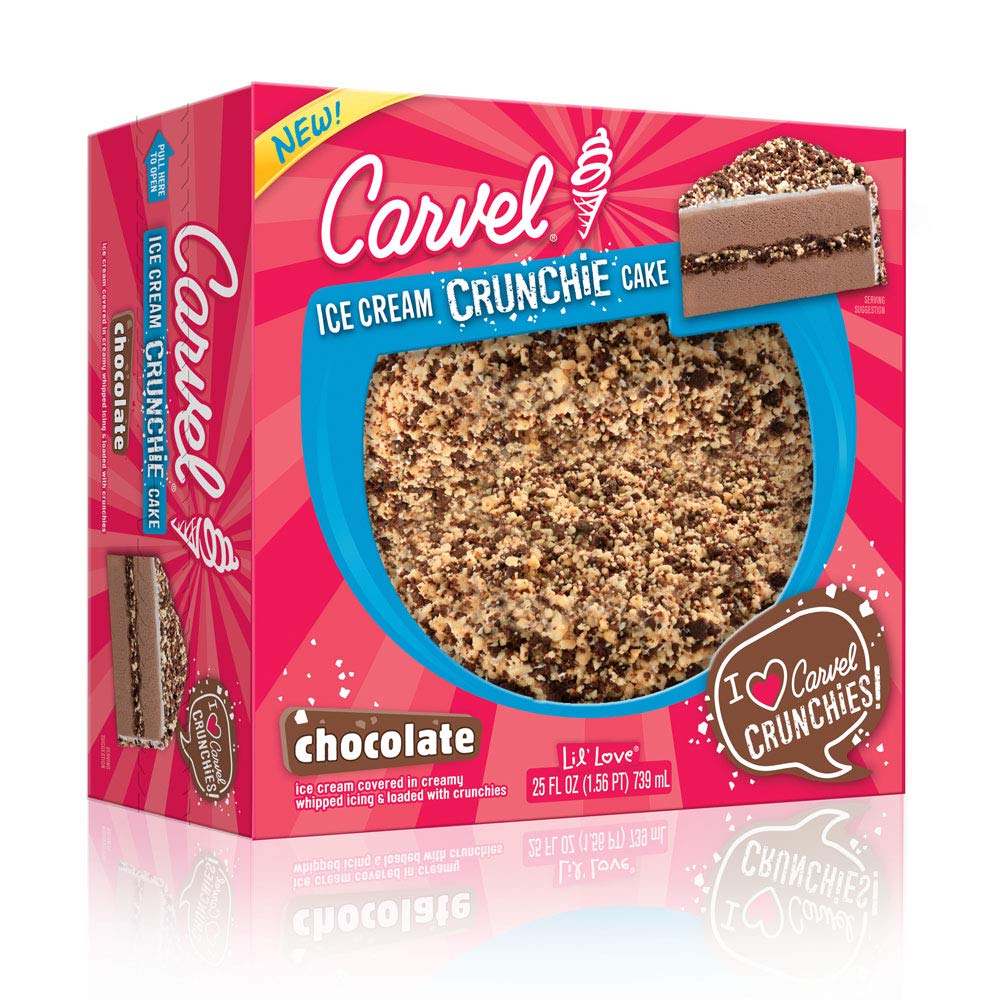 Carvel Lil Love Chocolate Ice Cream Crunchie Cake