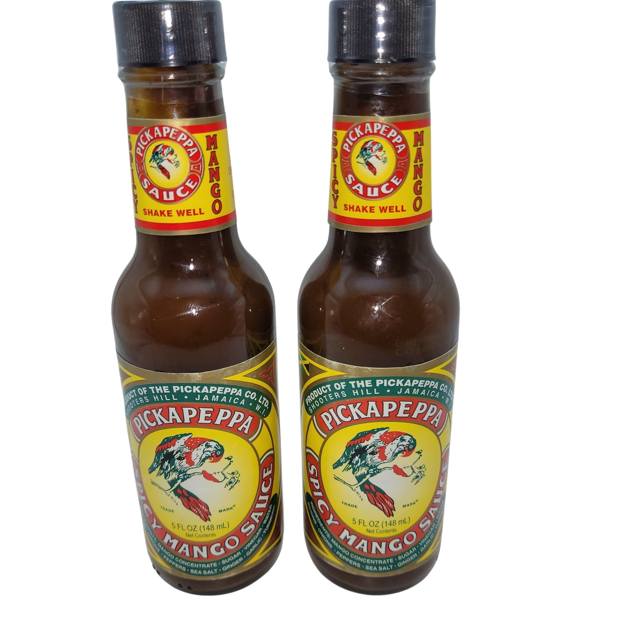Real Jamaican Pickapeppa Sauce-2Pack- Spicy Mango Flavour-Authentic Jamaican Sauce