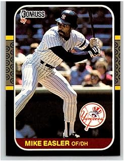 1987 Donruss #277 Mike Easler New York Yankees MLB Baseball Card NM-MT